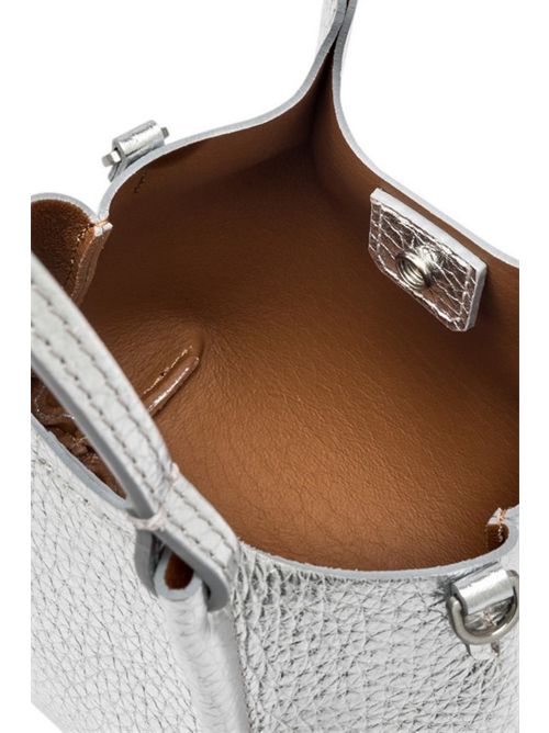 borsa donna dua piccola in pelle argento Gianni Chiarini | BS9718-RNGDBL13860